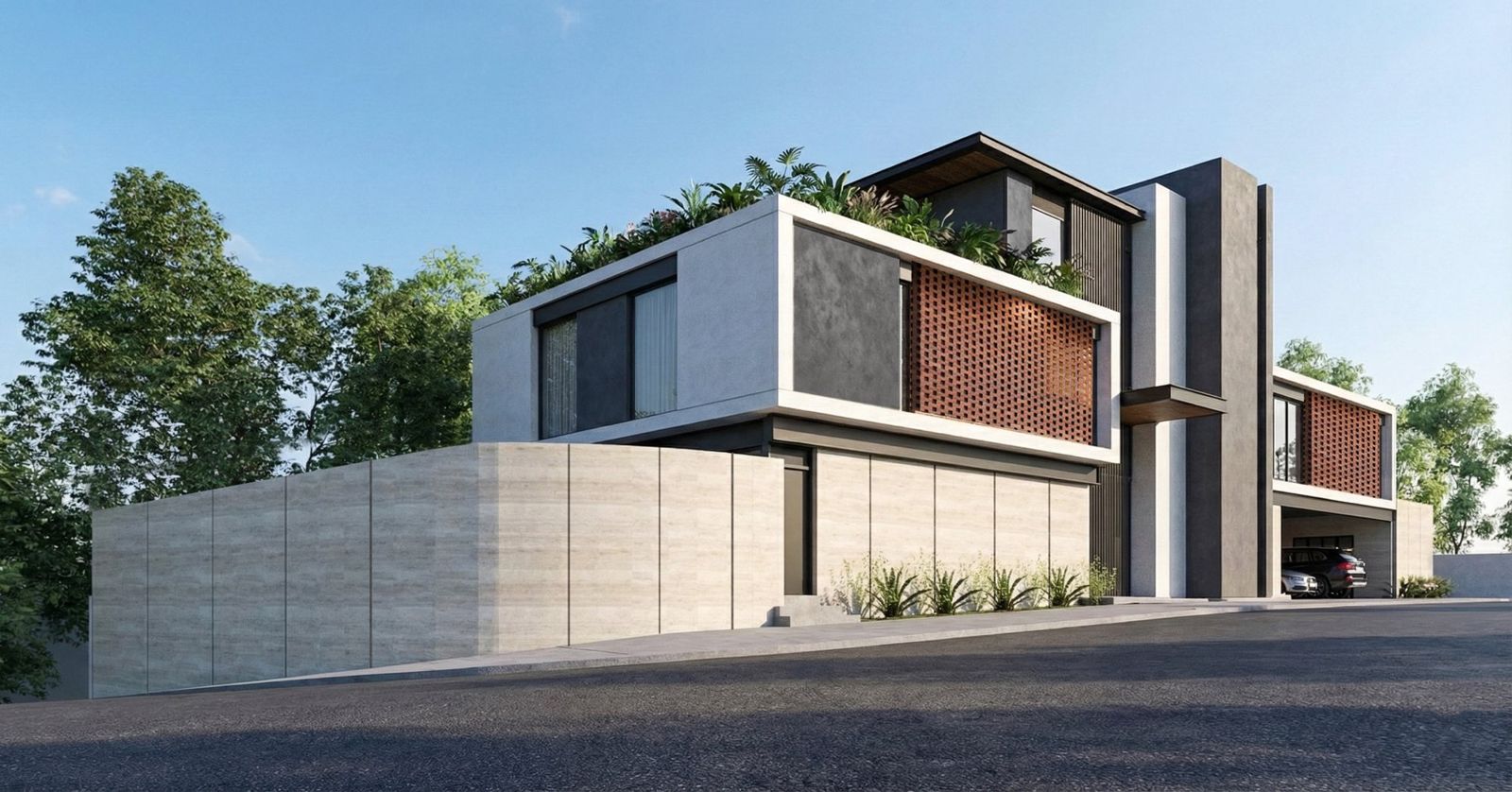 Render de Residencial Cordillera