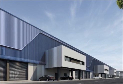 Imagen conceptual de naves industriales